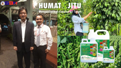 Ir Sumarsono MMA Pemilik Pupuk Organik Cair Humatjitu